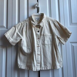 Velvet Heart’s Beige Denim Shirt.